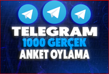 ✅[ORGANİK]✅⭐TELEGRAM 1000 KANAL VOTE⭐