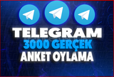 ✅[ORGANİK]✅⭐TELEGRAM 3000 KANAL VOTE⭐