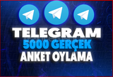 ✅[ORGANİK]✅⭐TELEGRAM 5000 KANAL VOTE⭐