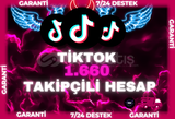 Organik Tiktok 1660k Aktif Hesap E-Kitap Hediye