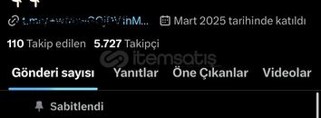 (Organik) X kadın hesap 5.7 K (Organik) X kadın hesap 5.7 K