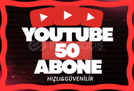 ⭐ [ORGANİK] YOUTUBE 50 ABONE ⭐