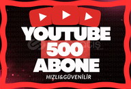 ⭐ [ORGANİK] YOUTUBE 500 ABONE ⭐