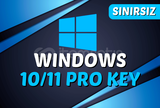 ⭐Orijinal Windows 10/11 Pro Key⭐