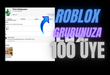 ORJİNAL SATICIDAN 100 GRUP ÜYESİ
