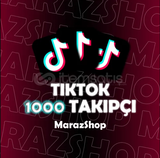 ⭐ORJİNAL⭐Tiktok 1.000 Takipçi 