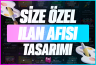 ✅[ÖRNEKLER VAR] Size Özel İlan Afişi Tasarımı⭐