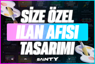 ✅[ÖRNEKLER VAR] Size Özel İlan Afişi Tasarımı⭐