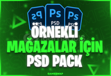 ✅[ÖRNEKLİ] MAĞAZALAR İÇİN PSD PACK✅