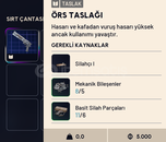 Örs (Anvil) Taslağı