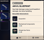 ÖRS (ANVIL) TASLAK - BLUEPRINT