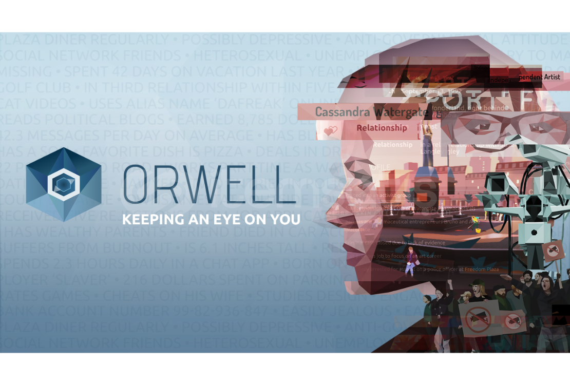 Orwell: Keeping an Eye on You
 + Garanti Orwell: Keeping an Eye on You
 + Garanti