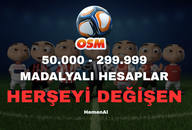 ⭐OSM 50K-299K MADALYALI HESAPLAR ⭐