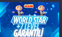 ✨OSM World Star +7 Level Random Hesap✨