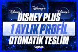 ⭐[OTO] 1 AY GARANTİLİ DİSNEY PLUS PROFİL ⭐