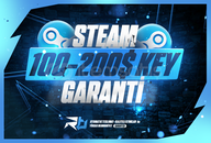 ⚡[OTO] 100$-200$ STEAM RANDOM KEY + GARANTİ 