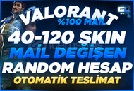 [OTO]⭐%100 MAİL DEĞİŞEN 40-120 SKİN RANDOM 