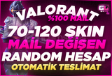 [OTO]⭐%100 MAİL DEĞİŞEN 70-120 SKİN RANDOM 