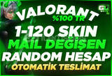 [OTO]⭐%100 TR MAİL DEĞİŞEN 1-120 SKİN RANDOM