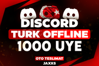 Discord Türk 1000 Üye - Offline Discord Türk 1000 Üye - Offline