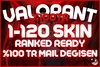 ⭐%100TR 1-120 SKİN Ranked Ready MAIL DEĞİŞEN⭐