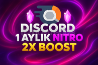 2 KOD | 3 Aylık 2x Boostlu Nitro ⚡