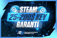 ⚡[OTO] 25$-200$ STEAM RANDOM KEY + GARANTİ 