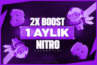 [OTO] 2x Boostlu 1 Aylık Discord Nitro