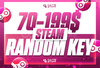 ⚡[OTO] 70-199$ STEAM RANDOM KEY+GARANTİ⚡