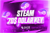 ⚡[OTO] 70$ STEAM RANDOM KEY+GARANTİ⚡