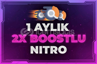 [OTO] AYLIK DİSCORD NİTRO 2X BOOST