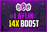 ⭐OTO+BOTSUZ 1 AYLIK 14X BOOST (UHQ)