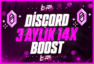 ✨ [OTO+BOTSUZ] Discord 3 AYLIK 14X BOOST ✨