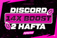 ⭐️ [OTO+BOTSUZ] JET DİSCORD 2 HAFTA 14X BOOST⭐️