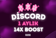 [OTO/BOTSUZ TESLİMAT] 14x 1 Aylık Boost