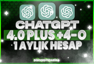 ⭐[OTO] ChatGPT Plus Sorunsuz Garantili 1 AY ⭐