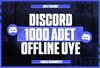 ⭐ Discord +1000 Offline Üye ⭐