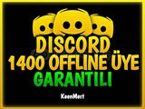 ⭐️[OTO] Discord 1400 Offline Üye⭐️