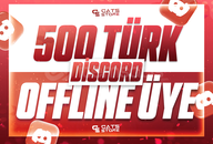 ⭐ [OTO] DİSCORD 500 TÜRK OFFLİNE ÜYE | KALİTE ⭐