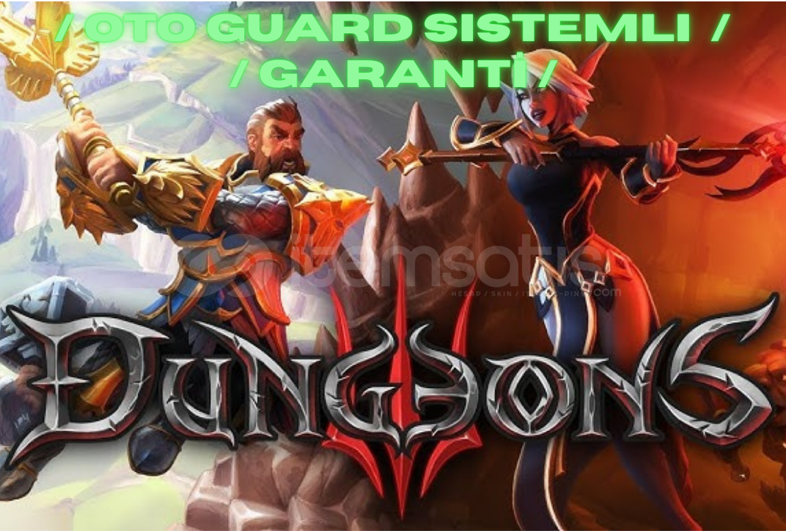 ⭐Oto / Dungeons 3 + GARANTİ ⭐Oto / Dungeons 3 + GARANTİ