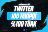 [OTO-GARANTİLİ] 100 Türk Takipçi
