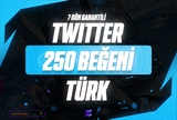 [OTO-GARANTİLİ] 250 Türk Beğeni