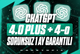 ⭐️ OTO GİRİŞ CHATGPT PLUS - 4o - DALL E