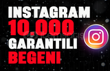 [OTO GÖNDERİM] 10000 GARANTİLİ BEĞENİ