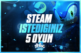 ⭐[OTO-GUARD] STEAM DİLEDİĞİNİZ 5 OYUN ⭐