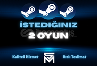 ⭐Oto / İstediğiniz 2 Oyun + Garanti