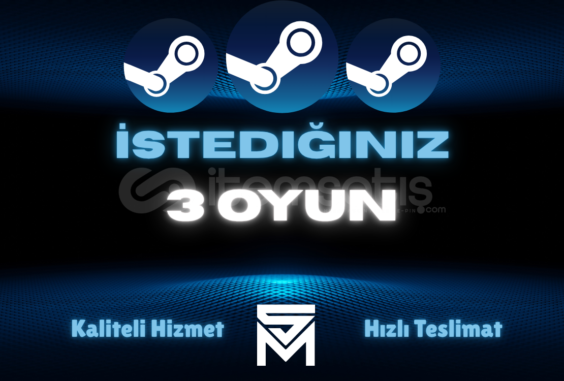 ⭐Oto / İstediğiniz 3 Oyun + Garanti ⭐Oto / İstediğiniz 3 Oyun + Garanti