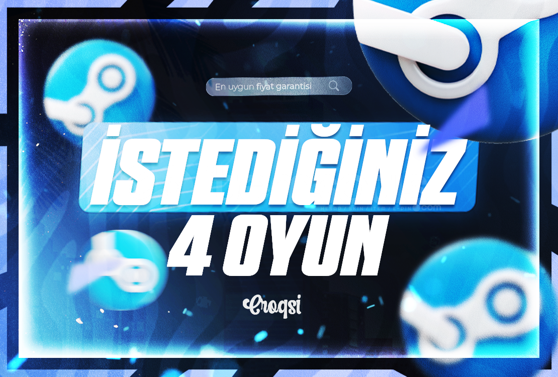 ⭐İSTEDİĞİNİZ 4 OYUN + GARANTİ + 7/24 OTO⭐ ⭐İSTEDİĞİNİZ 4 OYUN + GARANTİ + 7/24 OTO⭐