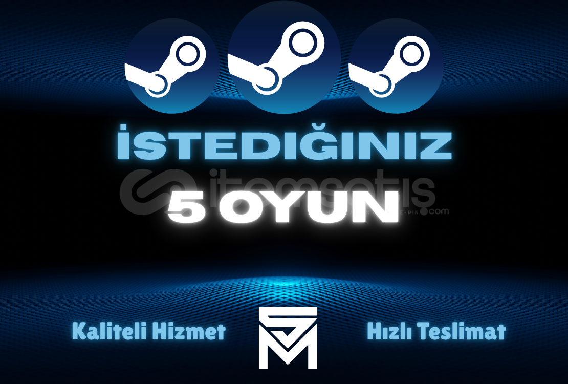 ⭐Oto / İstediğiniz 5 Oyun + Garanti ⭐Oto / İstediğiniz 5 Oyun + Garanti