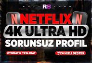 ⭐️[OTO + KİŞİSEL] 4K KİŞİYE ÖZEL PROFIL 30G ⭐️